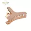 PNPIA- Kẹp Móng Vuốt Tóc Nhựa Silicon Khuôn Kim Loại Hình Học Barrettes Epoxy Khuôn Cho DIY Nhựa Nữ Kẹp Tóc Thủ Công Làm Đồ Trang Sức