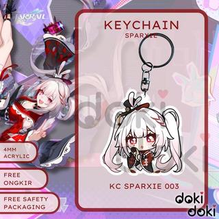 DOKIDOKI GANTUNGAN KUNCI KEYCHAIN SPARXIE HONKAI STAR RAIL - KC SPARXIE 001
