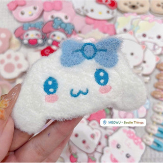 Meowu Miếng Dán Tóc Mái Sanrio Len Xù