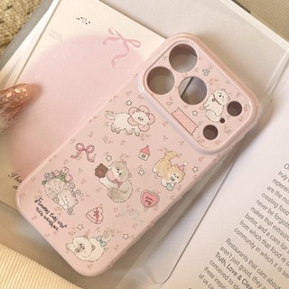 [Sheren] Ốp Điện Thoại Mèo Lười Mềm Dễ Thương Thích Hợp Cho i17 16 15 14 13 12 11 pro max Vỏ Bảo Vệ Chống Sốc