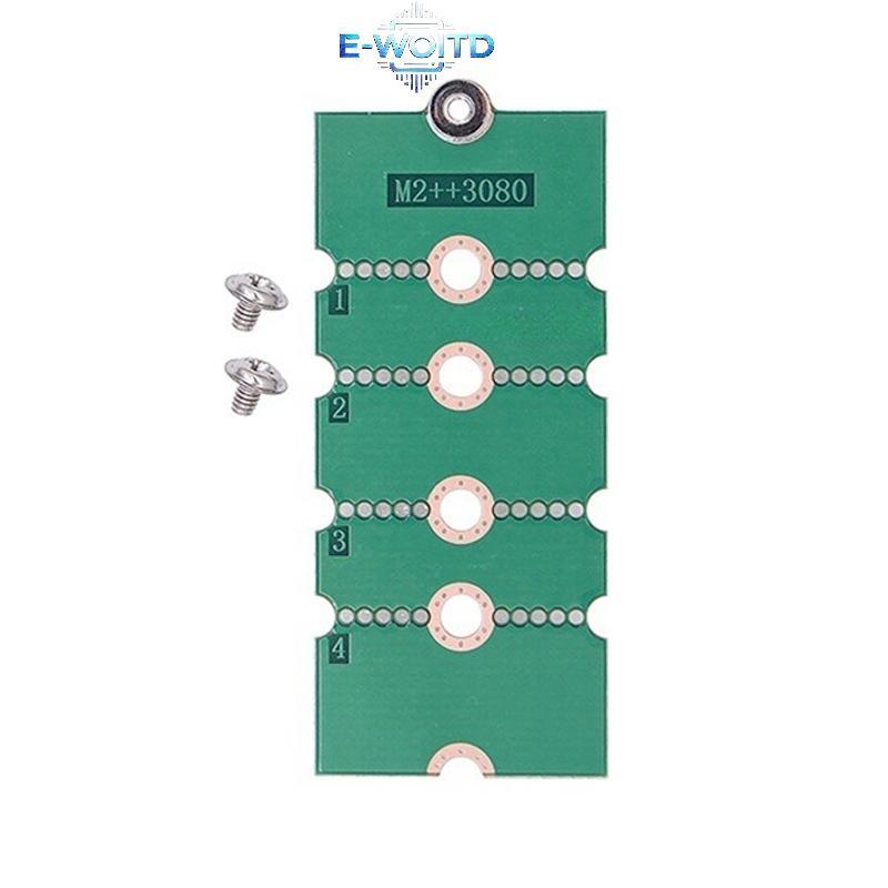 Thẻ chuyển đổi SSD E-WOITD M.2 2230 / 2242 / 2260 Đến 2280 Thẻ chuyển đa năng Mở rộng Ra Board Riser Card Chuyển đổi thẻ E-WOITD