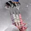 MAKY Ngọc Trai Tay Cầm Thìa Inox Khuấy Thìa Kem Bánh Món Tráng Miệng Thìa Thanh Phụ Kiện Nhà Bếp Đảng Dao Kéo Tiện Ích VN