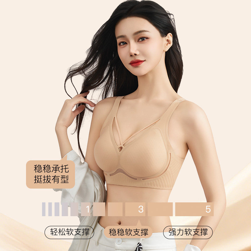 Áo ngực thoáng khí không khung phong cách mỏng mùa hè