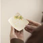 đế lót ly gốm sứ họa tiết hoa quế vẽ tay phong cách trung hoa mới tấm lót chén trà chống nóng decor bàn trà nghệ thuật zen