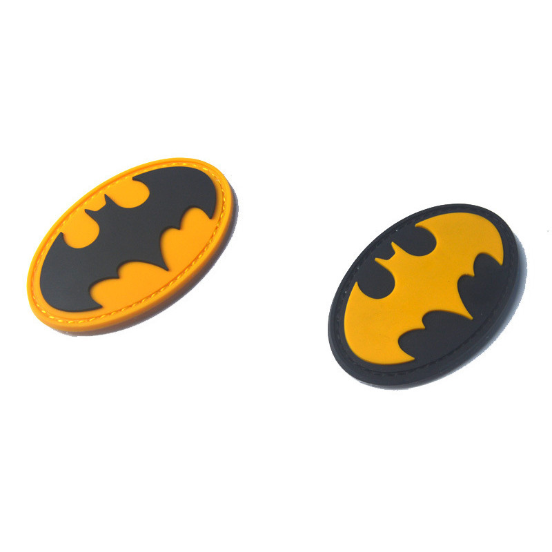 PVC Batman Băng Tay Velcro Ba Lô Ngoài Trời Phụ Kiện Túi Phụ Kiện Mát