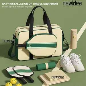 Túi Pickleball NEWIDEA, Túi Tote Pickleball có thể tháo rời dung tích lớn, Tách ướt khô thời trang đa chức năng với ngăn giày Túi xách thể thao dành cho nam giới