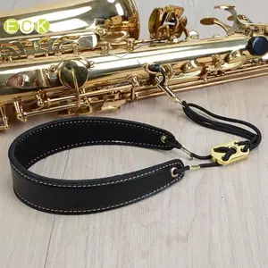 Dây đeo bằng da có đệm Saxophone có thể điều chỉnh Dây đeo dây đeo Sax Dây đeo đẹp
