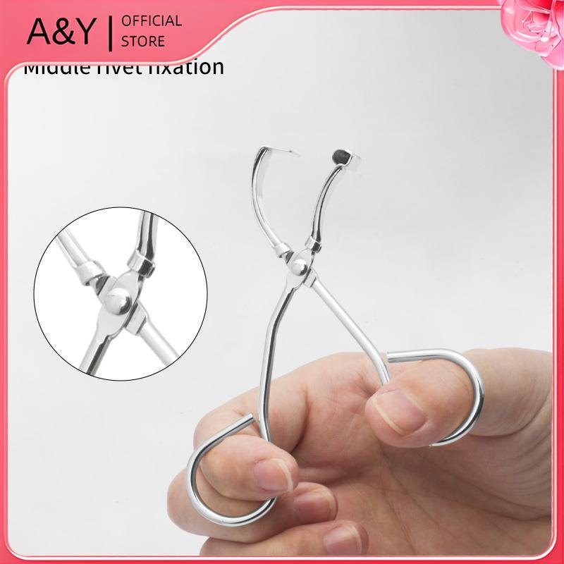Kẹp mi thép không gỉ A & Y, dụng cụ uốn mi tự nhiên, chuyên nghiệp