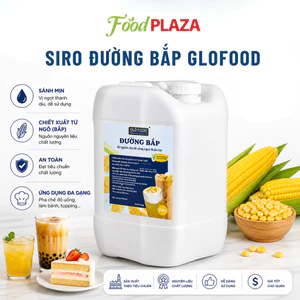 Siro Đường Bắp Glofood Can 25Kg Chính Hãng Syrup Pha Chế Làm Bánh Lượng Lớn