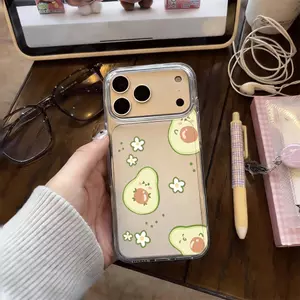 Bơ hoa nhỏ cho trường hợp iPhone 17pro 15/14/13/12 lỗ lớn xuyên thấu cao