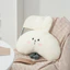 Sang Trọng Dễ Thương Lưỡi Liềm Thỏ Gối Mềm Mại Thoải Mái Phòng Khách Ghế Lưng Đệm Nữ Hoạt Hình Sofa Búp Bê Gối 26.4.28