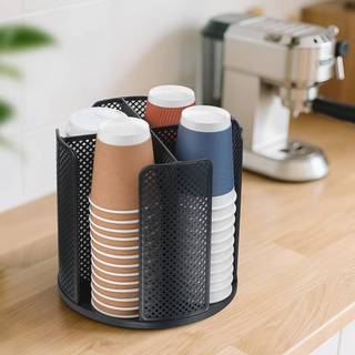 HUXUAN 360° Xoay Dùng Một Lần Nắp Cốc Đựng Cà Phê Hộp Đựng Giá Bếp RFT