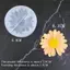 < Honeyba > Khuôn Silicon Hoa Cúc Hoa Cúc Có Lỗ Hương Liệu Ô Tô Epoxy Handmade Xà Phòng Nến Khuôn DIY Trang Trí Kẹo Đóng Băng Khuôn Đẹp