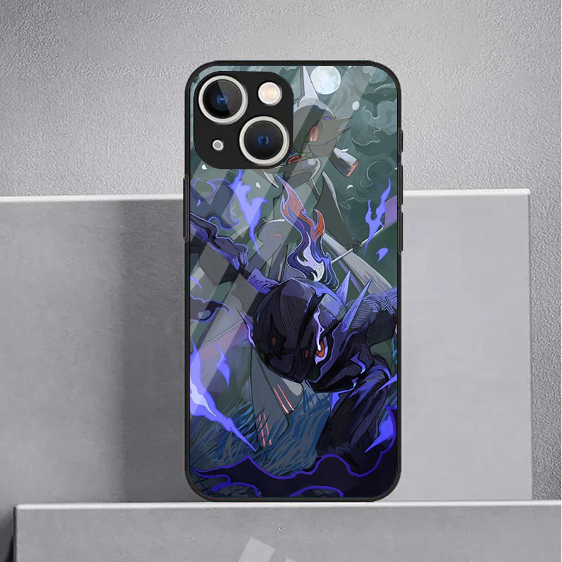 Ốp Điện Thoại Kính pokemon ceruledge 04 Cho IPhone 16 15 14 13 12 11 Pro XR XS Max Plus Mini X XR 8 7 6s SE2 / 3