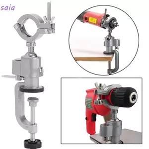 Giá đỡ máy khoan điện SAIA, Giá đỡ cố định xoay Giá đỡ máy mài góc, Dụng cụ cầm tay đa năng Giá đỡ máy mài kẹp hợp kim nhôm