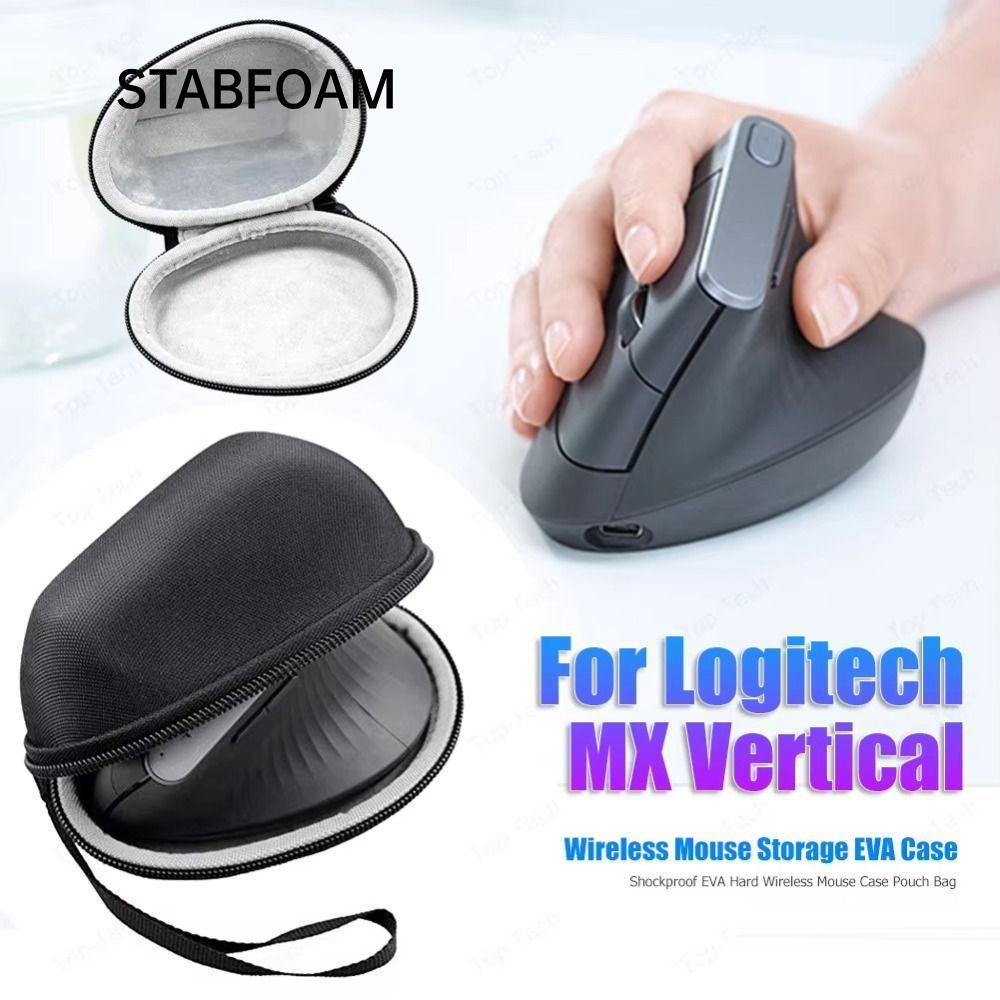 Hộp đựng chuột STABFOAM, có dây buộc Hộp chuột chơi game chống sốc, Vỏ cứng Vỏ bảo vệ EVA di động cho MX dọc / nâng du lịch dọc