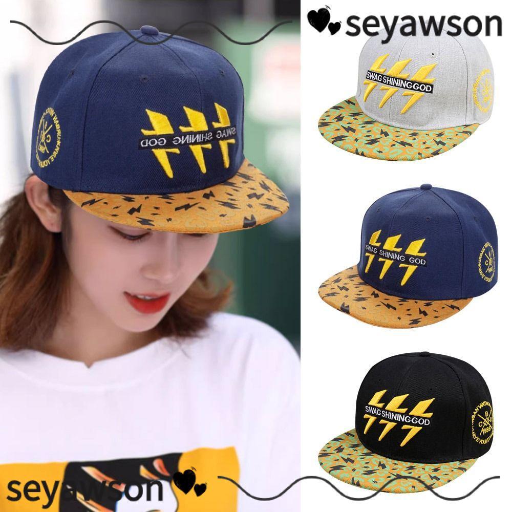 Mũ bóng chày SEYAWSON, Mũ chống nắng thoáng khí mùa xuân mùa hè, Mũ Snapback ngoài trời Hip Hop có thể điều chỉnh thông thường dành cho nam nữ