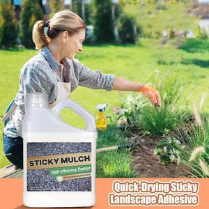 Keo dán cảnh quan 500g Lớp phủ Sàn dính Sỏi ổn định Keo dán xây dựng Sân vườn Đường lái xe Xây dựng Rock jiwvn