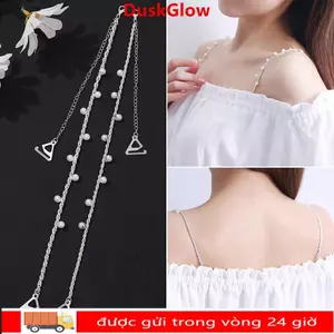 Dây đeo áo ngực DUKGLOW, Dây đeo vai đồ lót vai gợi cảm có thể tháo rời, Áo ngực có thể điều chỉnh trang trí chống trượt thời trang