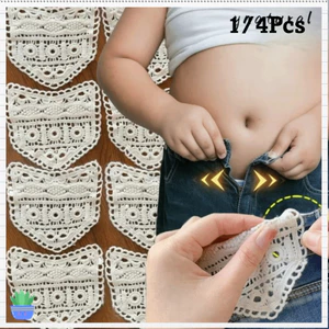 YNATURALV9 1 / Cái Kéo Dài Eo, Rỗng Ren Quần Jean Cotton Kéo Dài Eo, Phụ Kiện May Mặc Điều Chỉnh Phụ Kiện DIY Trang Phục May Vá Dụng Cụ