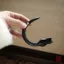 WHX-Hairpin {Xuanyue Cat} Kẹp tóc chạm khắc sừng thật Retro Trung Quốc Niche Thiết kế độc đáo Kẹp tóc