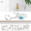 Apill Công cụ định vị chìa khóa xe ô tô có âm thanh vỗ tay Điều khiển móc khóa Móc khóa giữ còi để tìm ngăn chặn thất lạc (Màu xanh da trời)