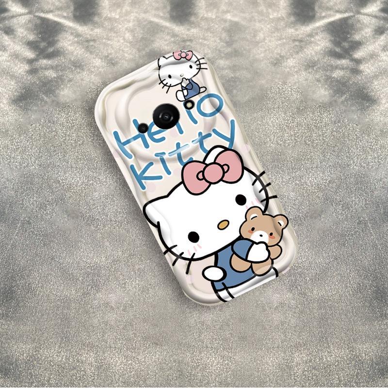 Thích hợp cho Redmi A3 / POCO C61 4G 3D Girls Soft TPU Kitty Rilakkuma Vỏ điện thoại chống sốc