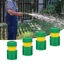 VVDZA 10 CÁI Lắp ống 1 / 2 inch, Đầu nối nhanh ống làm vườn xanh ABS, Bền dễ lắp đặt Đầu nối ống nước kết nối ren 1 / 2 inch Ban công tưới hoa