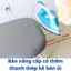 Bàn Để Ủi Quần Áo Gấp Gọn HomeMate – Bàn Ủi Mini Chống Bỏng Có Đệm Tay Tiện Lợi Cho Gia Đình