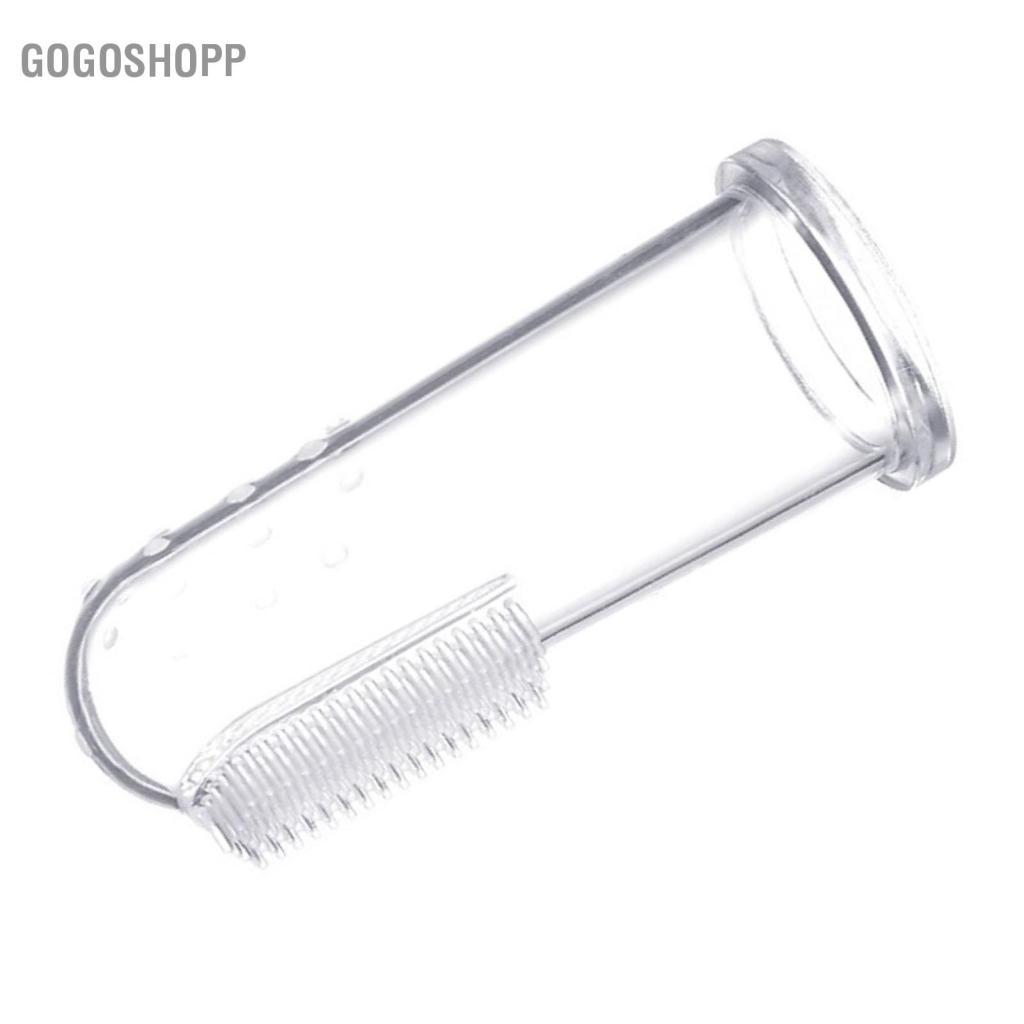 Gogoshopp Bàn chải đánh răng bằng ngón tay cho bé Massage nướu lợi để sử dụng khi đi du lịch