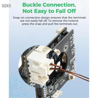 soxii WALFRONT Hotend Board Adaptor Mô-đun đầu công cụ để thay thế máy in 3D K1 Maximum K1C và SE Model Loại khóa Thiết kế kết nối