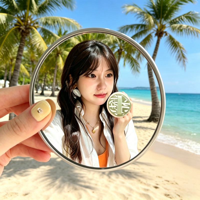🚚【giao Hàng 24h】Gương selfie phản quang Mini lồi Gương du lịch di động cho Vlog & Công cụ chụp ảnh selfie chụp ảnh ngoài trời