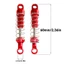 2 Chiếc Cho MN 1 / 12 MN78 RC Xe Phía Trước Và Phía Sau Bên Ngoài Mùa Xuân Giảm Sốc Kim Loại Nâng Cấp Sửa Đổi Phần Phụ Kiện