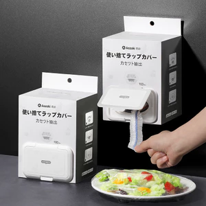 Phong Cách Nhật Bản Dùng Một Lần Bọc Nhựa Hộ Gia Đình Cấp Thực Phẩm Tươi Giữ Túi Có Đàn Hồi Còn Lại Tươi Giữ Đĩa KOGV