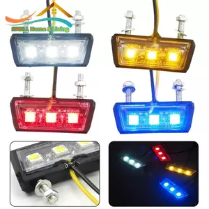 Đèn LED biển số 12V chống nước cho xe máy với thiết kế LED sáng