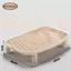 Cat Litter Ramp có chức năng lọc Dụng cụ bẫy mèo bước Polypropylen chắc chắn cho hộp đựng mèo già nhỏ
