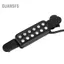 Guansfs Bộ thu âm thanh đàn guitar acoustic từ tính 12 lỗ Thiết kế phổ thông cho dây kim loại và đàn guitar Tần số tiếng ồn thấp với giao diện phông chữ chữ V