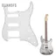Guansfs Phụ kiện Pickguard Guitar điện chất lượng cho ST SQ SSH - và thiết kế thời trang (Đen)
