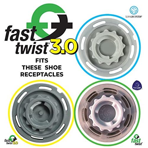 Softspikes Silver Tornado FastTwist 3.0 – Đinh giày golf 18 cái – Bám tốt, trọng lượng nhẹ