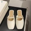Dép Loafer Slip-on dành cho nữ - Màu trơn thông thường cho mùa hè ngoài trời trong nhà