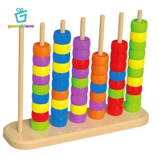 Gamchiano Đếm Nhẫn Stacker Giáo Dục Mầm Non Học Tập Cha Mẹ Con Tương Tác