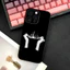 TP-3 Band C-Crystal C-Castles Ốp Điện Thoại IPhone 17 16 15 14 13 12 11 Pro Max Plus Mini Đen Mờ Vỏ Mềm Funda