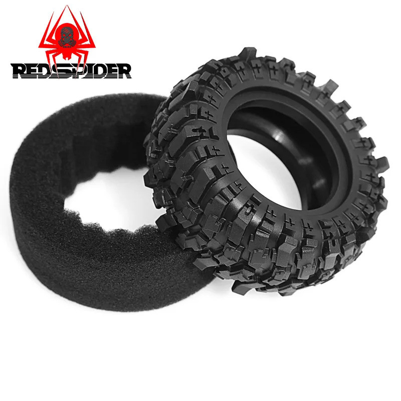 4 Lốp Xe Bánh Xích 88 * 36mm 1.9 "ODfor 1 / 12 Xe Bánh Xích MJX Hyper Go H12Y + Trục SCX10 90046 AXI03007 Tamiya CC01 D90 MN128