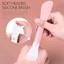 【Roshy】cọ đắp mặt nạ silicon hai đầu Cọ trang điểm làm đẹp que khuấy mặt nạ bùn.