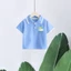 Áo Sơ Mi Polo Trẻ Em Clover Puppy In Hình Tay Ngắn Thường Ngày Hàng Ngày Mặc Cho Trẻ Em
