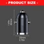 Bộ sạc xe hơi hai cổng NAMA 100W có sạc nhanh Thích hợp cho máy tính xách tay