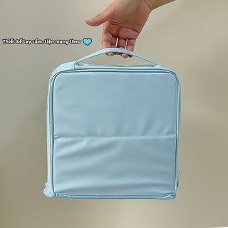 Túi đựng mỹ phẩm cỡ lớn nam châm móc treo vali đi du lịch công tác đựng đồ makeup cá nhân cao cấp