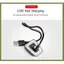 Đèn LED xe đạp chống nước, sạc USB, dùng khi chạy bộ và cảnh báo an toàn