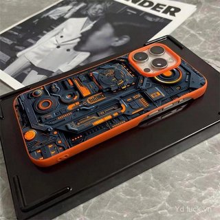Retro Khối xây dựng độc đáo Xu hướng thời trang Vỏ mềm nửa gói Thích hợp cho iPhone 17promax 11 12 13pro 14promax 15 16plus 17pro 14 16pro Ốp điện thoại chống sốc
