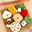 HFTOY Hoạt Hình Dễ Thương Sáng Tạo Lẩu Thực Phẩm Sang Trọng Móc Khóa Búp Bê Mặt Dây Chuyền Kawaii Bapa Treo Trang Trí Phụ Kiện Trang Trí Quà Tặng ~